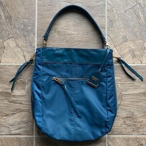 Poverty Flats Blue Shoulder Bag